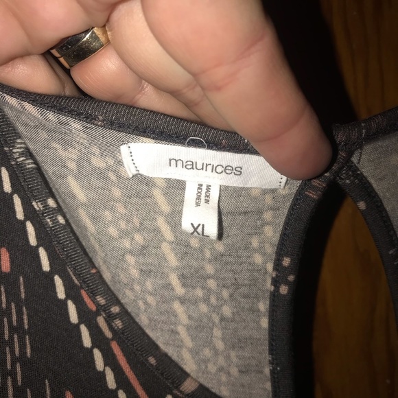 Cold Shoulder A-Line Midi Dress - Picture 4 of 4